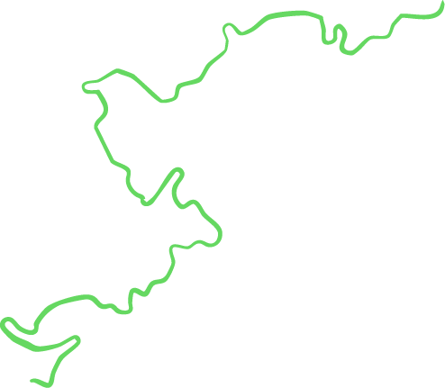 croquis de la ruta de las nacientes del río Dílar